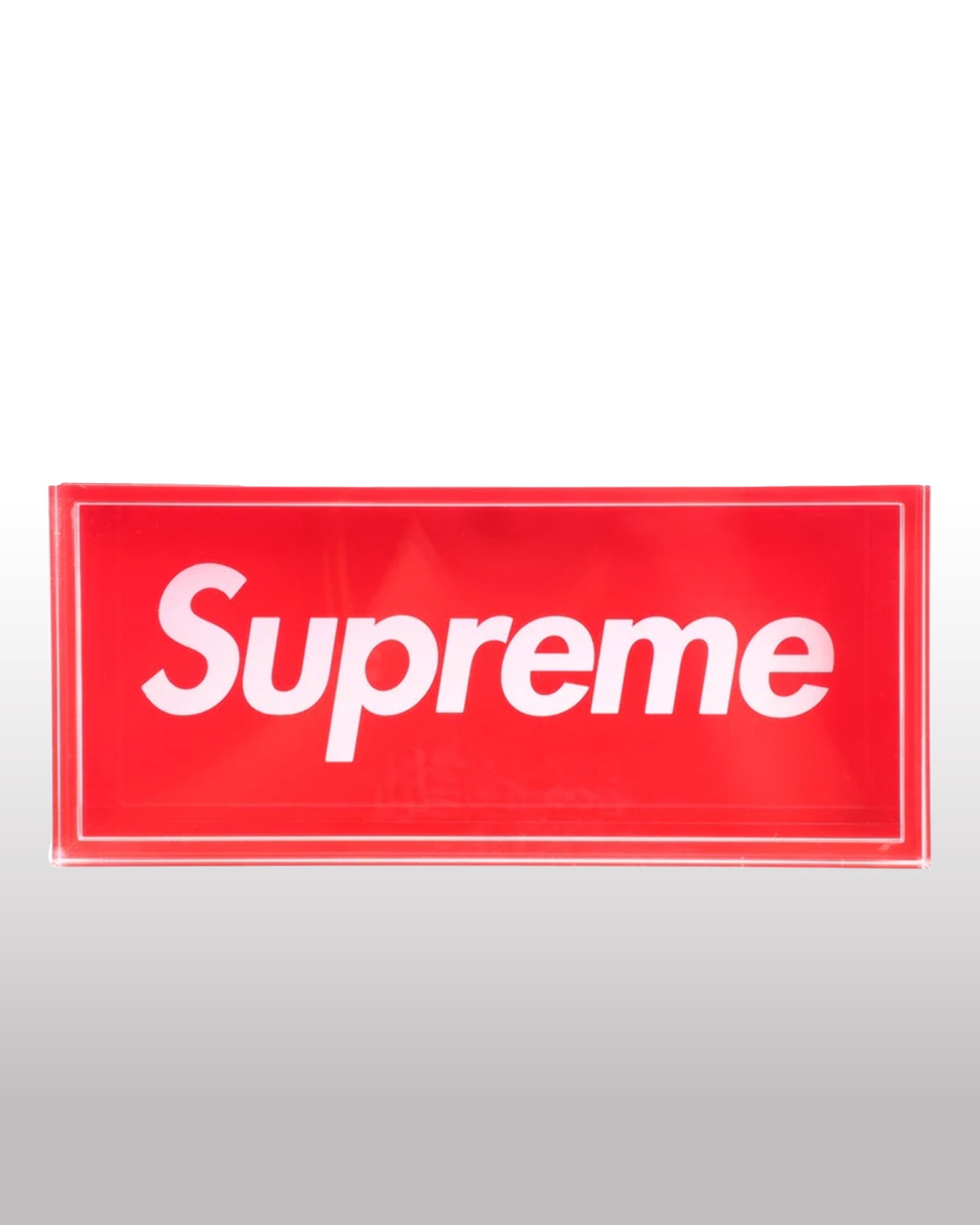 Supreme Acryl Lucite Box Red