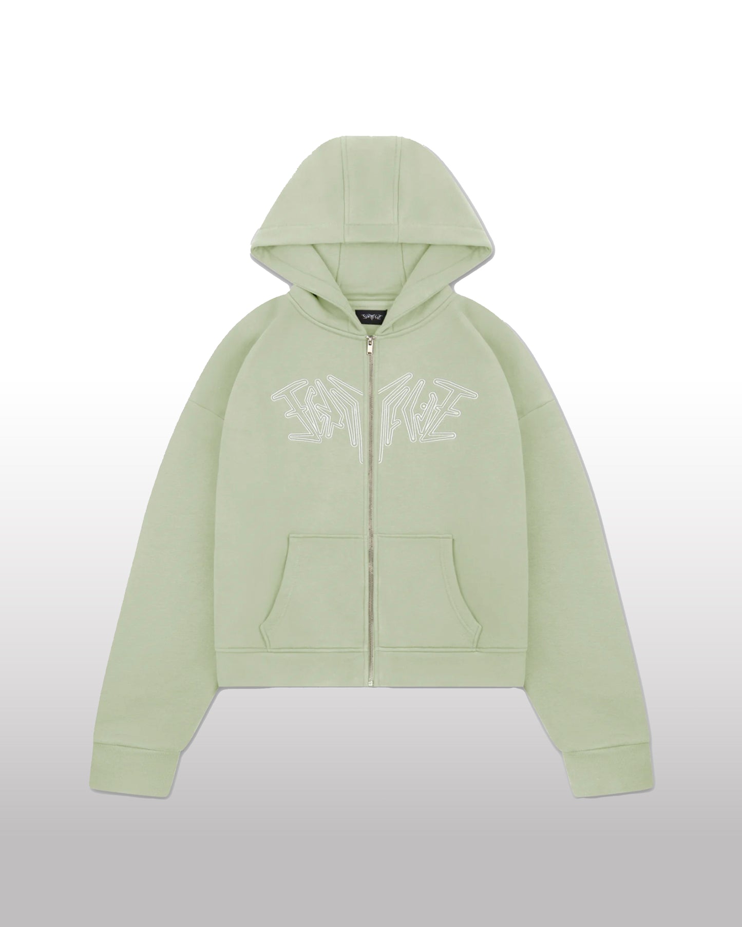 FORTYFIVE Zip Hoodie Mint Green