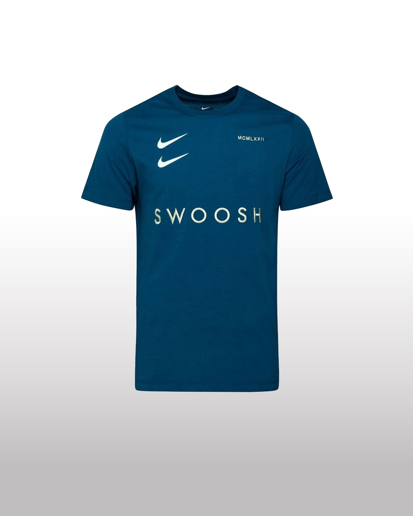 Nike Swoosh Shirt Blau