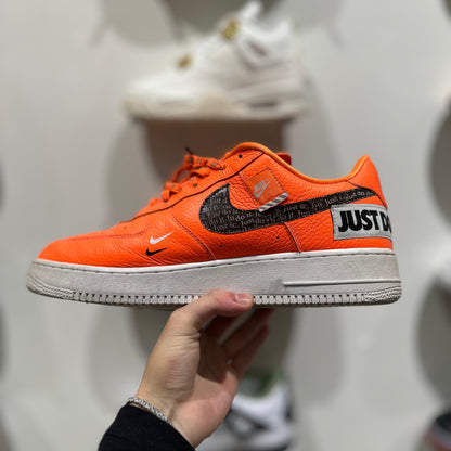 USED Nike Air Force Just Do It Pack Total Orange