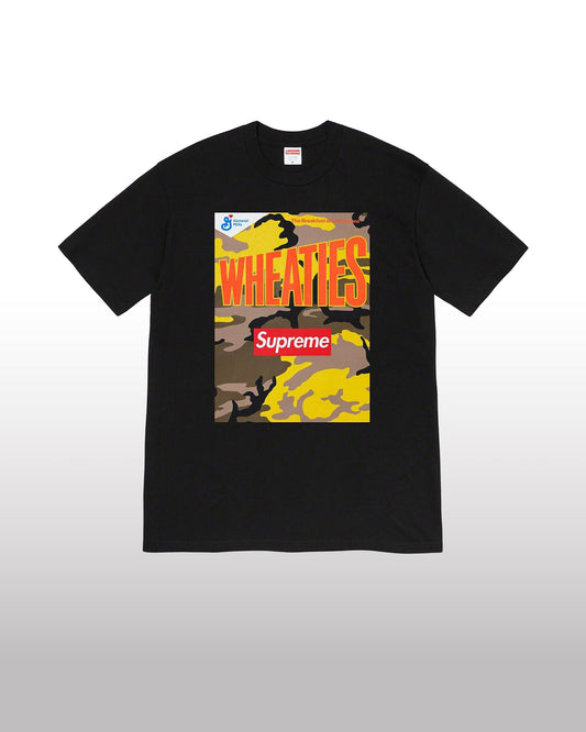 Supreme Wheaties Shirt Black